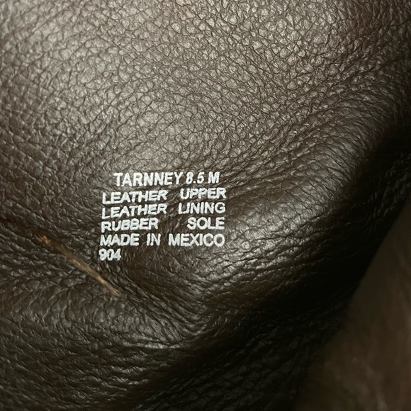 Steve Madden Distressed Brown Leather Mid-Calf Boots Gold Studs 8.5 - Picture 11 of 12